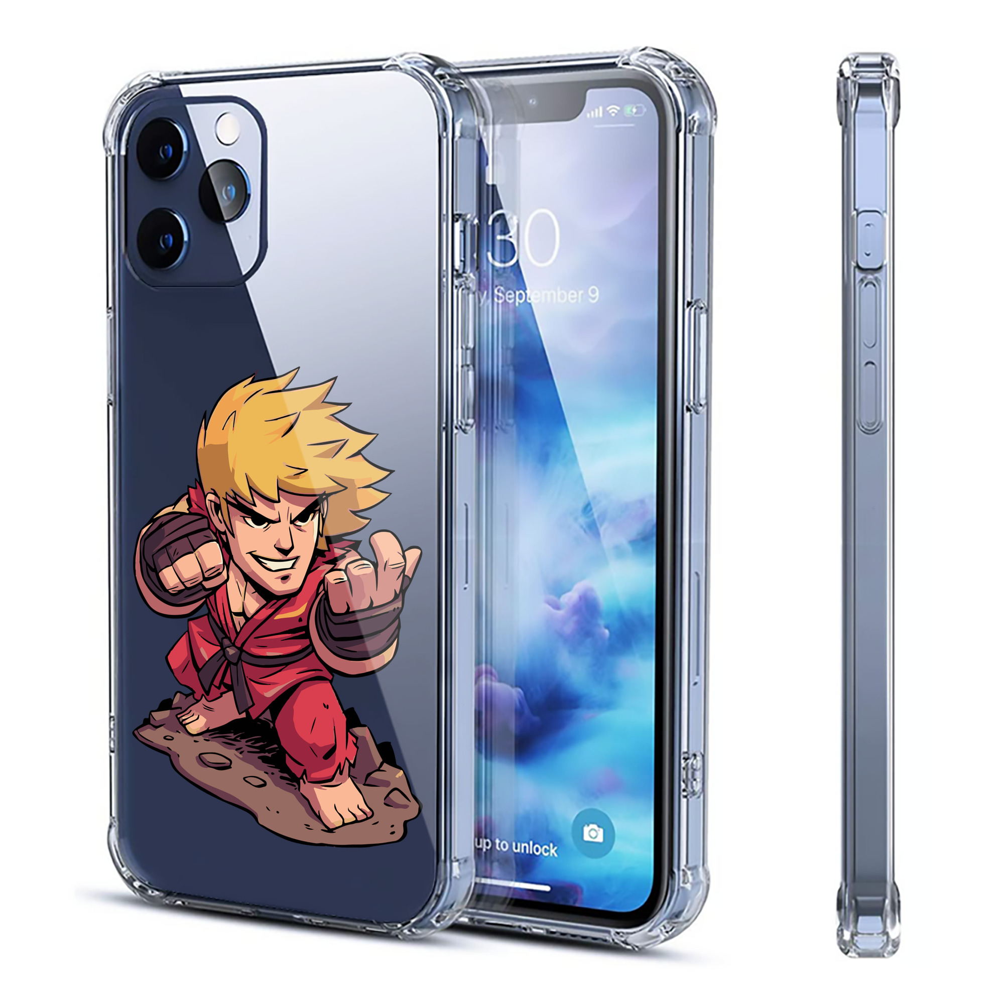 （画像用） アベンジャーズ The Avengers 【iPhone 12シリーズ対応】透明スマホケース（クリアソフトケース）
